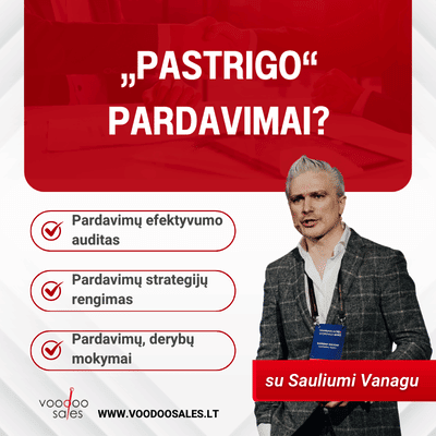 Pastrigo pardavimai